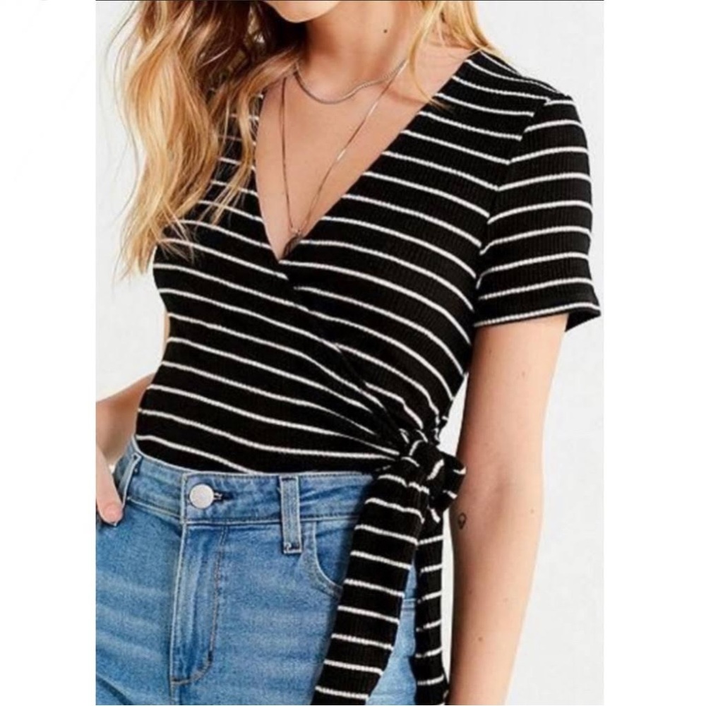 Project Social x Urban Outfitters Faux Wrap Top